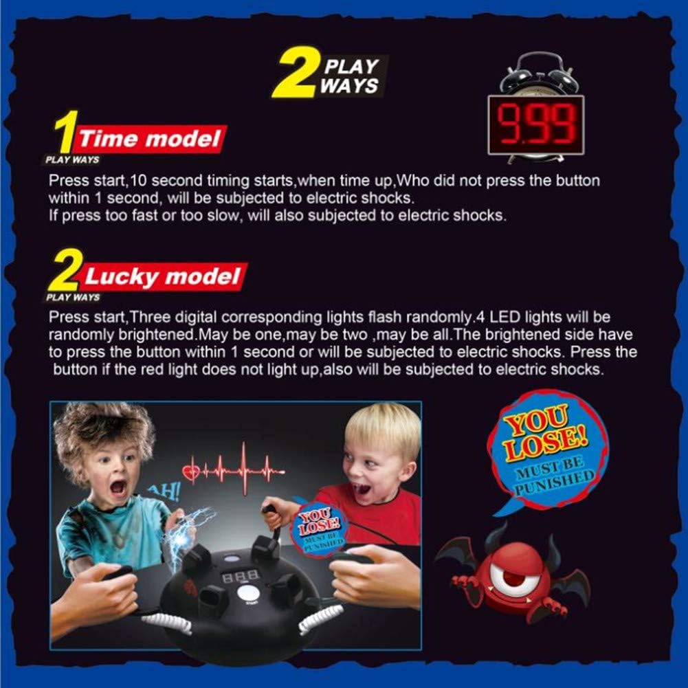 ANGAZURE Electric Shock Game, Adjustable Electric Shock Reaction Toy