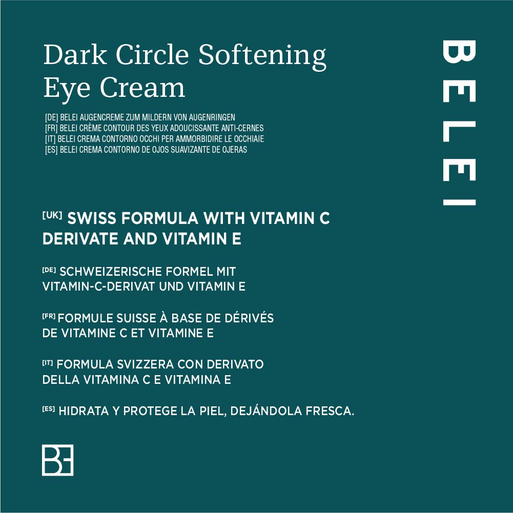 Amazon Marke Belei Augencreme Zum Lindern Von Augenringen 15 Ml Amazon De Beauty