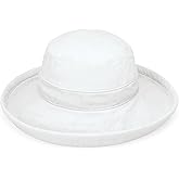 Wallaroo Hat Company Women’s Casual Traveler Sun Hat - UPF 50+ Sun Protection, Wide Brim, Packable, Adjustable, Medium