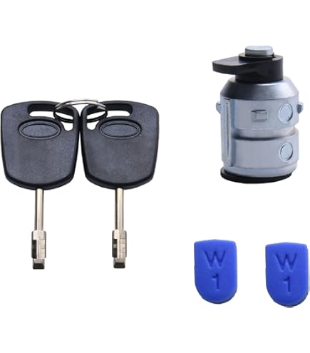 Amazon.com: Copgge Fuel Door Lock Cylinder Turn Key Kit with 2 Key