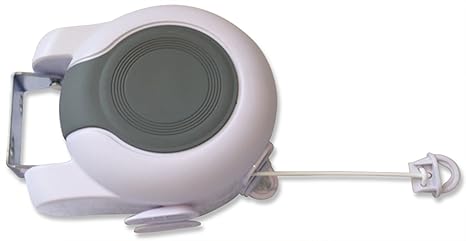 Dryzem Wäschespinne Wäscheleine 30 m (Dual Retractable- 29.87 meters) insgesamt als einen Wäschetrockner für drinnen und drau