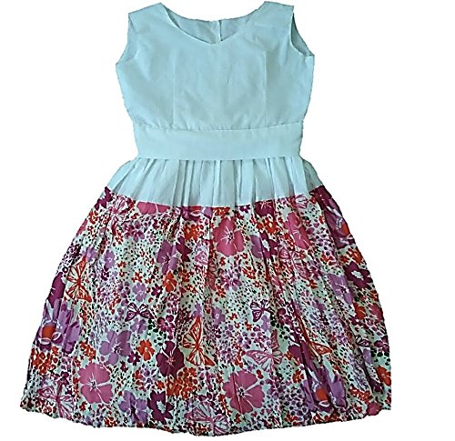 white 50s style dress