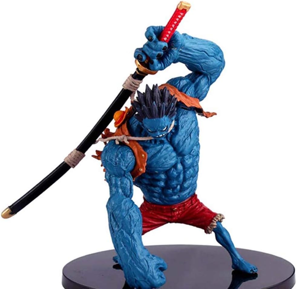 XHC One Piece Action Figure Anime Blue Nightmare Monkey D Luffy PVC Figure For Kids Teens And Anime Fans