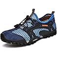 FLARUT Men's Sandals Barefoot Hiking Shoes Quick Dry Breathable Mesh Lightweight Outdoor Training Water Walking Shoes