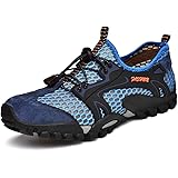 FLARUT Men's Sandals Barefoot Hiking Shoes Quick Dry Breathable Mesh Lightweight Outdoor Training Water Walking Shoes