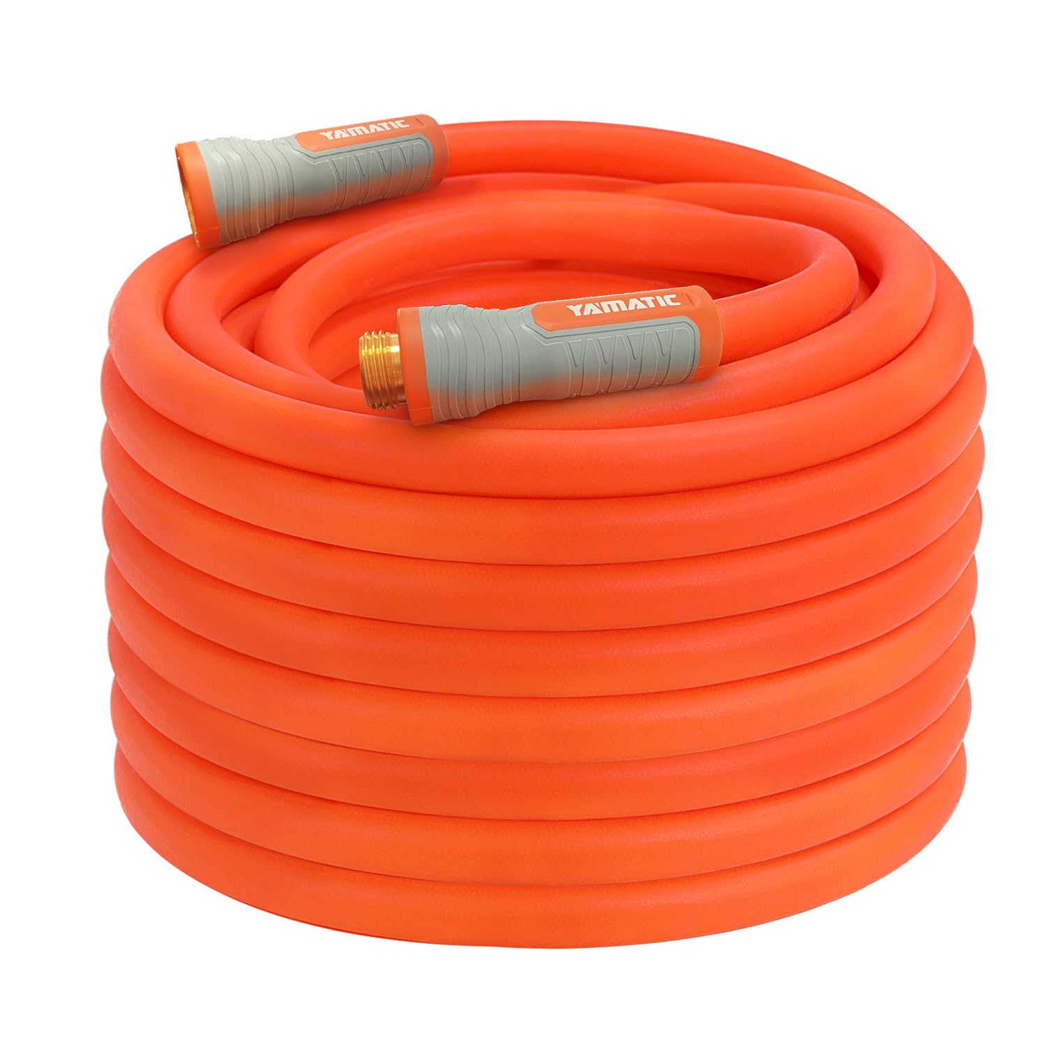 thumbnail image 2 of YAMATIC Heavy Duty 5/8 Inch Super Flexible Garden Hose – Multiple Lengths Available 2 of 5