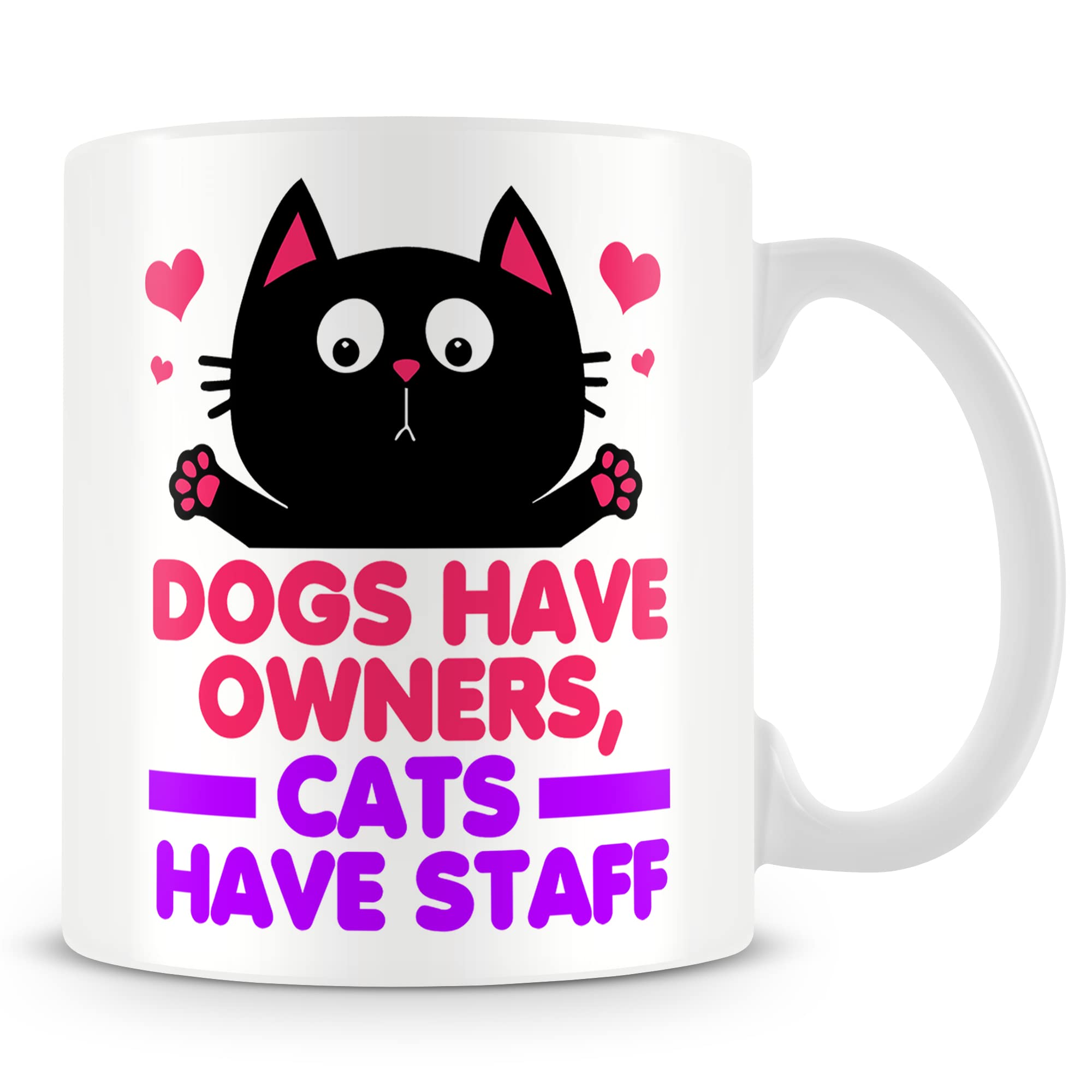 Funny Cat Mug Gift for Cat Owners