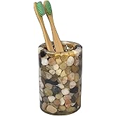Toothbrush Holders for Bathrooms, Toothbrush Cup, Stone Tooth Brush Holder for Bathroom Decor