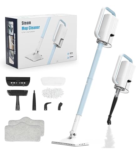 Amazon.com - Steam Cleaner, 6 in1 Rotated Steam Mop Cleaner with 2