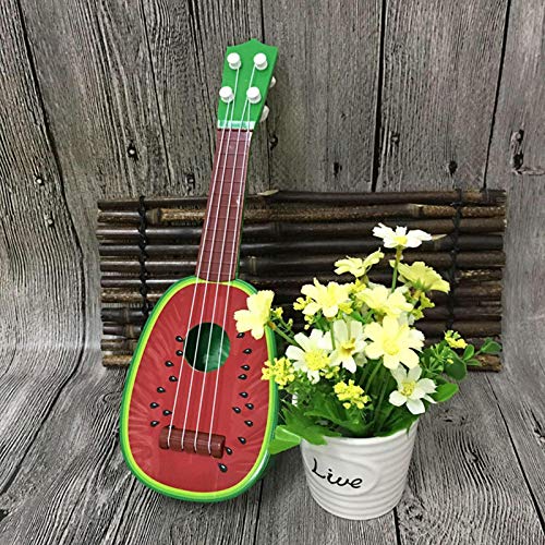Hanbaili Ukelele Creative Fruit Guitar with 8 Style Gift Box Toy Kids