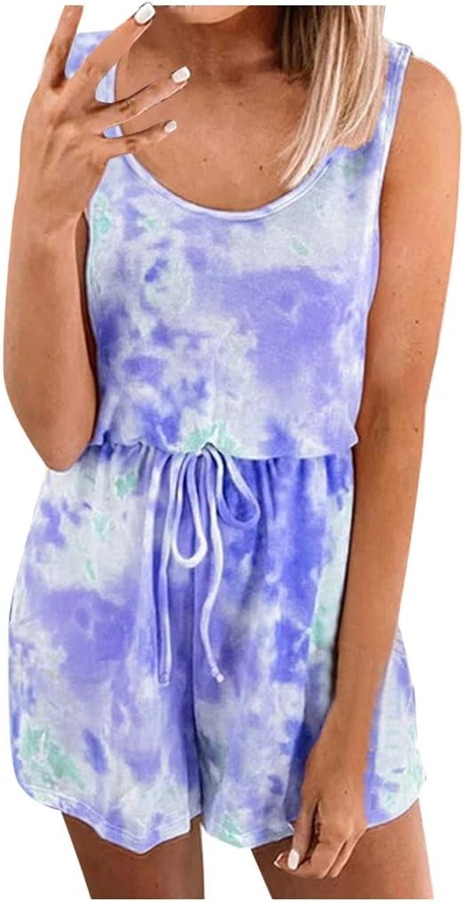 tie dye jumpsuit amazon