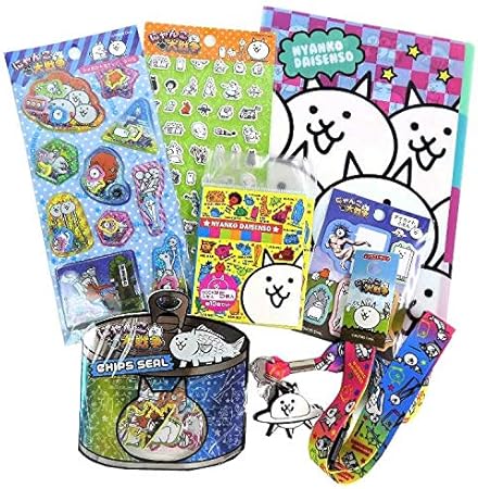 Amazon にゃんこ大戦争 7点セット 文具セット ｂ おもちゃ雑貨 おもちゃ