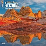 Arizona, Wild & Scenic 2018 12 x 12 Inch Monthly Square Wall Calendar, USA United States of America Southwest State Nature (Multilingual Edition) by 