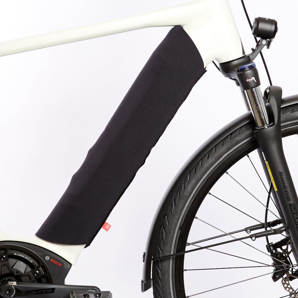 FAHRER Berlin AKKU COVER TUBE Intube frame battery protector, size M, e-bike accessories, black
