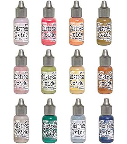 Amazon.com: Ranger Distress Oxide Bundle - Water-Reactive Distress
