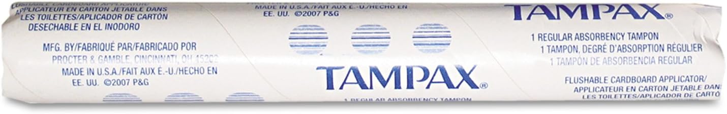 Tampax Tampons for Vending Dispenser in Vending Tubes, Hospeco T500,(Case of 500): Industrial & Scientific