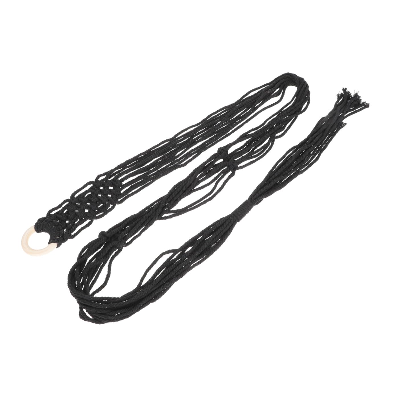 Vaguelly Guitar Lanyard Plant Hanger Wall Mounted Plant Holder Mini Guitar Soprano Wall Hanger Guitar Hanging Holder Macrame Guitar Hanger Delicate Guitar Strap Guitar Storage Net Strap