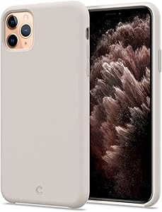 CYRILL Silicone Designed for Apple iPhone 11 Pro Max Case (2019) - Stone