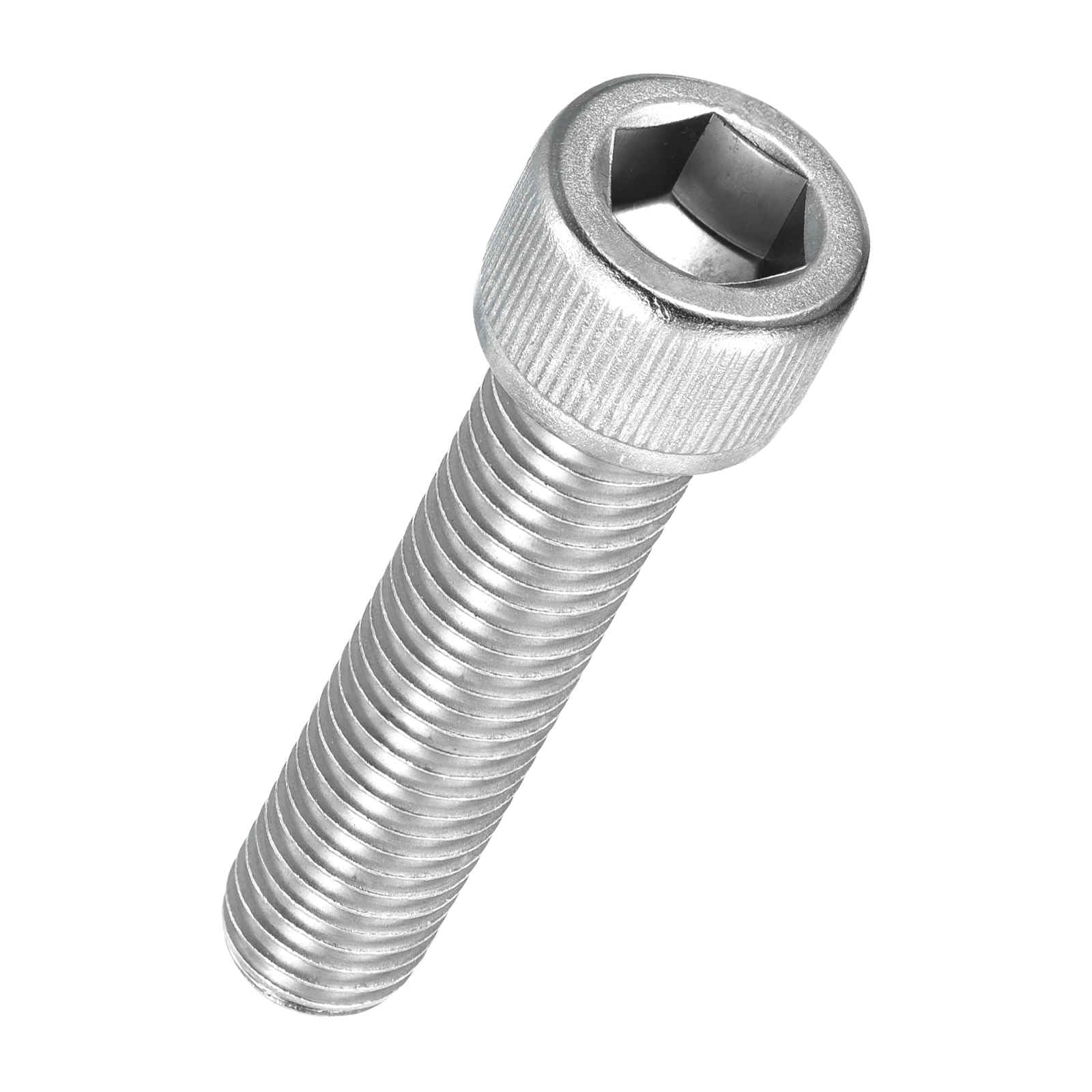 Kozelo 6pcs Socket Head Cap Screws - [M12-1.75 x 45mm] 304 Stainless Steel Allen Socket Drive for Electrical Motor 3D Printing Fan Engine Replacement Use, Silver — image 1