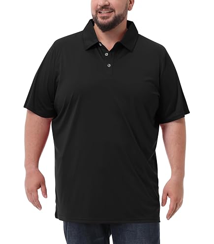 Amazon.com: Big and Tall Micro Fiber Polo Shirts 7 Colors LT-6XT 