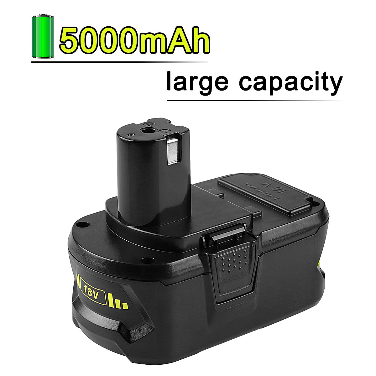 Energup 5000mAh Ryobi 18V Lithium Battery Replacement for Ryobi 18Volt ONE, TOP eBay
