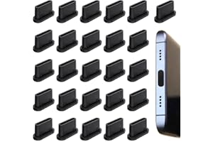 HZMM 25 Pcs USB C Dust Plug, USB Type C Anti Dust Plugs Cover, Type C Charging Port Plug, USB C Dust Cover for Samsung Galaxy Google Pixel Moto G TCL UMIDIGI OnePlus Nord & Type C Port Device