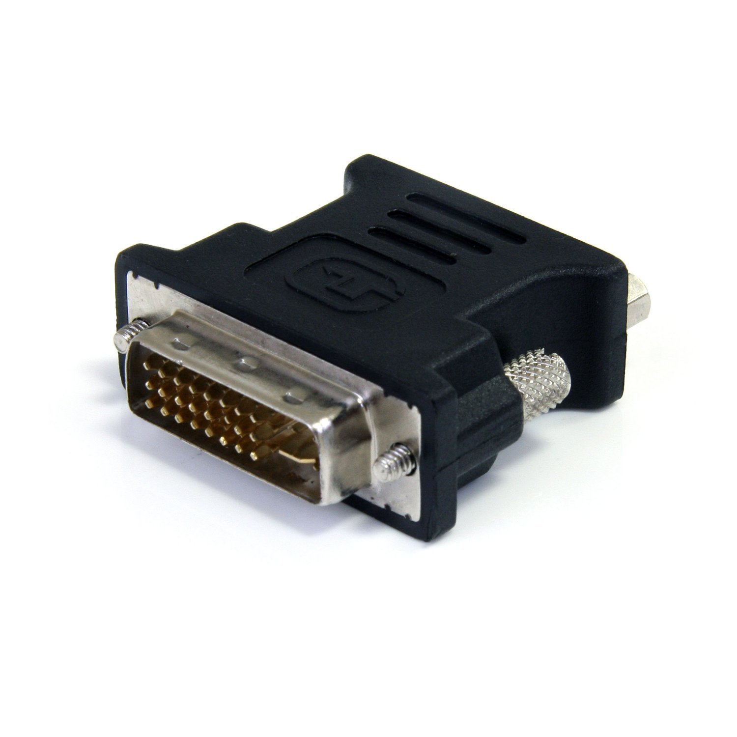 StarTech.com DVI to VGA Cable Adapter - Black - M/F - DVI-I to VGA Converter Adapter (DVIVGAMFBK)