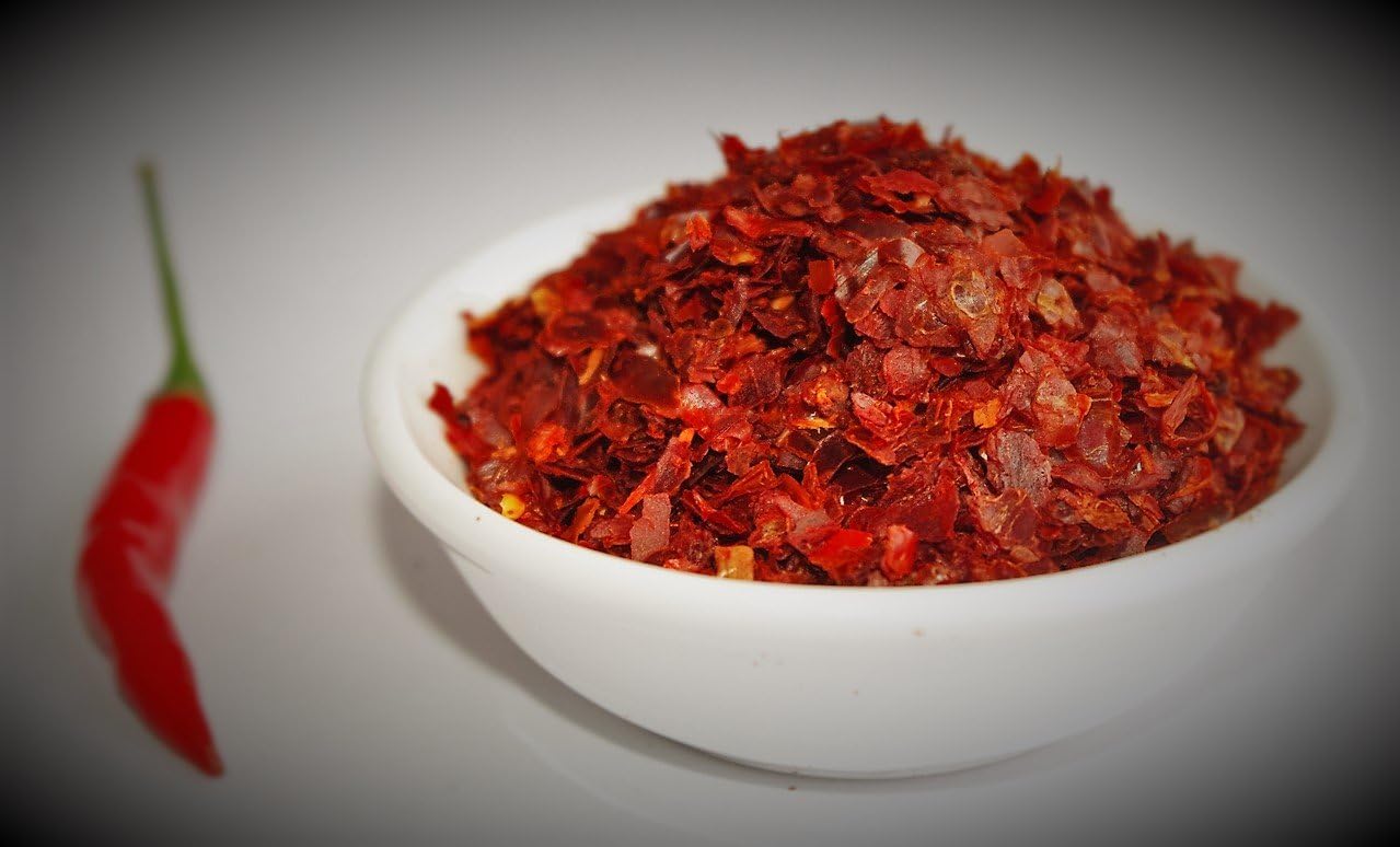 Habanero Red Chilli Flakes 44g - Weighed Bag