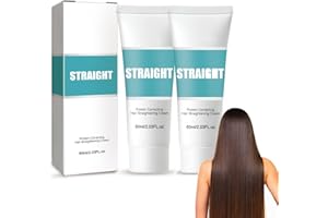 Ninge Hair Straightener Cream,Keratin Hair Treatment Straightener,Protein Correcting Hair Straightening Cream,Silk and Gloss 