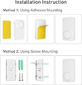 SECRUI Wireless Doorbell 1000 ft IP55 Waterproof 32 Chimes 5 Volumes view 7