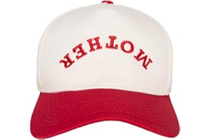 KATYDID Mother Upside Down Hat - Two Toned Vintage Hat - Stylish, Cute, & Trendy Snapback Hat - Vintage Baseball Cap