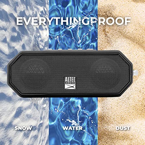 Altec Lansing LifeJacket H2O 4 Waterproof Bluetooth Speaker, Durable & Portable Speaker with