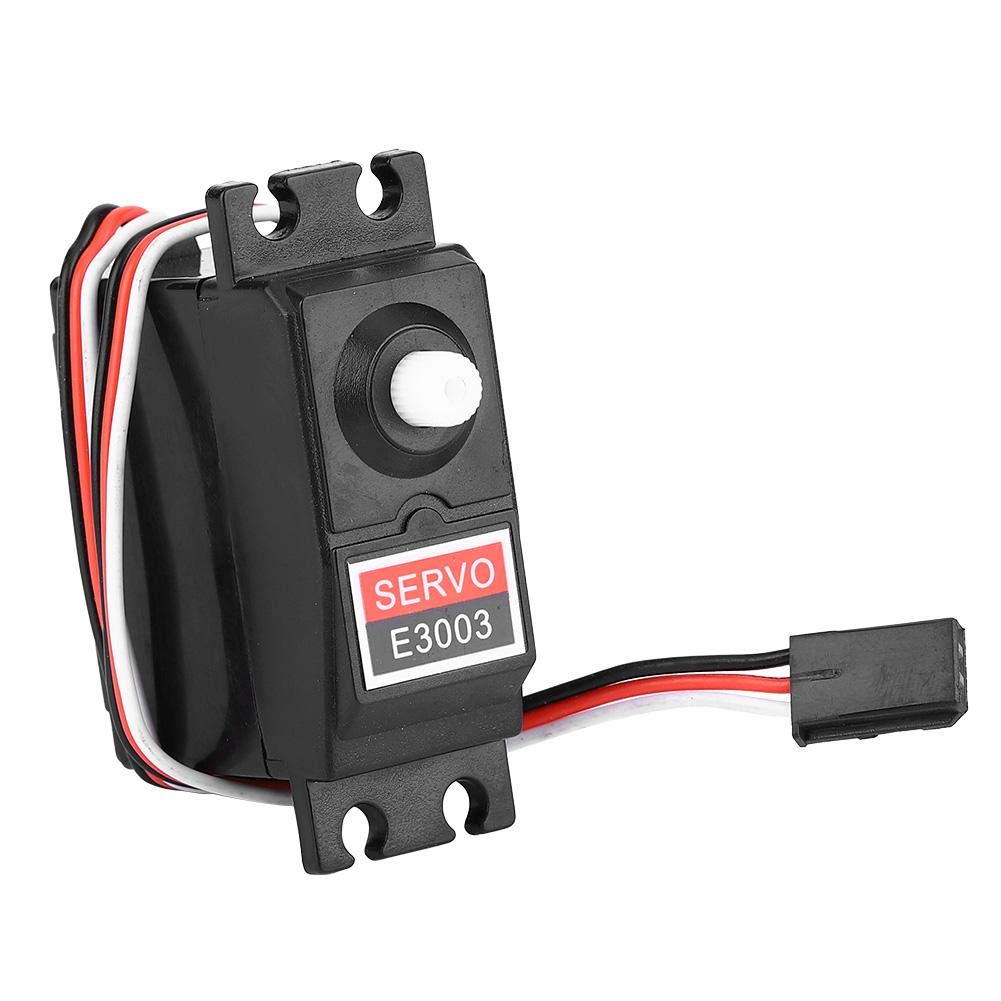 Drfeify RC Waterproof Servo, 1/8 1/10 ABS Waterproof Servo Compatible with Redcat Racing RC On-Road Car/Buggy/Truck
