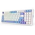 Redragon Mechanical Keyboard Wireless, Gaming Keyboard Wireless 3-Modes 94 Keys Mechanical Keyboard Hot-Swap Socket, RGB Creamy Gaming Keyboard Gasket Structure for PC/Tablet/Laptop/Xbox/PS4/PS5