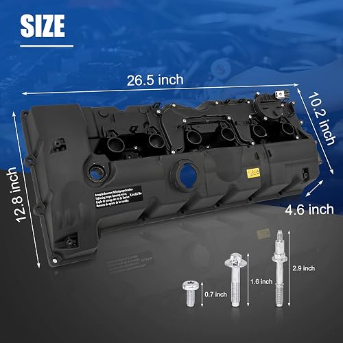 Honormotor BMW Valve Cover With Gasket – E60 E90 X3 X5 Z4 328i 528i 11127552281