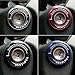 9 Moon Car Ignition Switch Decoration Modified Keyhole Decoration Sticker for Chevrolet Chevy Cruze Buick REGAL GT/XT