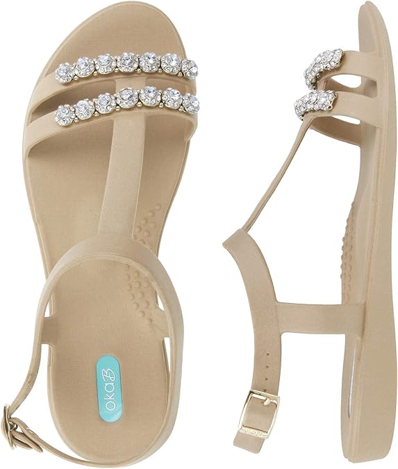 OkaB Maren Flat Sandal Amazon.ca Shoes & Handbags