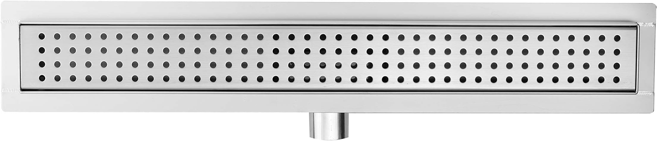 1200mm x 70mm Stainless Steel Rectangular Wetroom Drainage Gully - Shower Drain Design 7