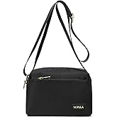 YUYULA Zip Small Crossbody Bag Shoulder Bag for Women Fashion Bag