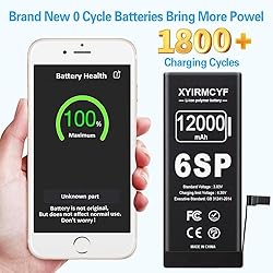 XYIRMCYF 12000mAh Super Capacity Battery Compatible