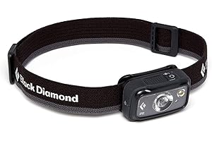 BLACK DIAMOND Spot 350 Headlamp | 350 Lumens | IPX8 Waterproof | PowerTap Instant Brightness | Compact Outdoor Headlamp