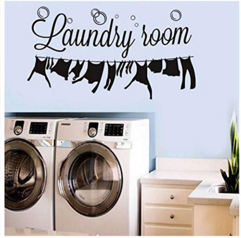 Etiqueta de la pared"Cuarto de lavado" Decoración de la sala de