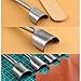 Pllieay 8 Pieces 5-40 mm Leather Craft Tools Half-Round Cutter Punch for Crafting Strap Belt DIY Craft Handwork Project