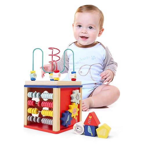 Activity Cube Learning Toys For 11 Month Old Baby JOY MAKER KIDS