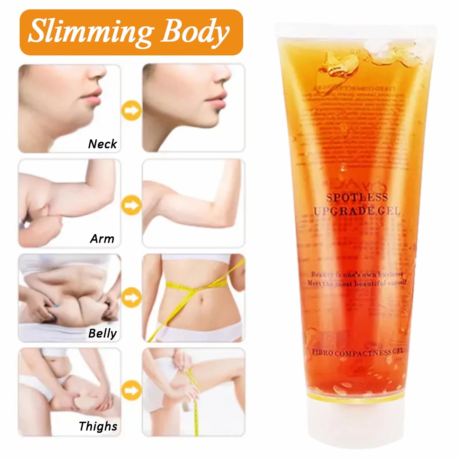 YMEYFAN 3 Pack Conductive Gel for Body Sculpting, Slimming Lifting Firming Hydrating Primer, Hot Gel Preparation for Microcurrent RF Machine