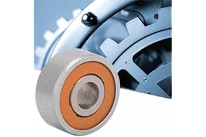 BLAZINGSTAR SMR104-2RS Ceramic Sealed Premium SMR104 2RS CB ABEC 7 4x10x4mm Stainless Steel Hybrid Ceramic Bearing Without Grease Fast Turning (4x10x4 SMR104, 1pc)