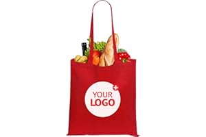 15 Pcs Non Woven Grocery Tote Bag, Custom Grocery Bag, Reusable Grocery Bag, Custom Tote Bag, Printed Tote Bag, Promotional T