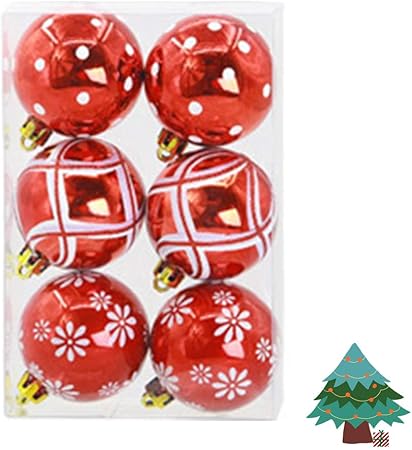 Morbuy Décoration Boules De Noël Suspendu Extérieur Et