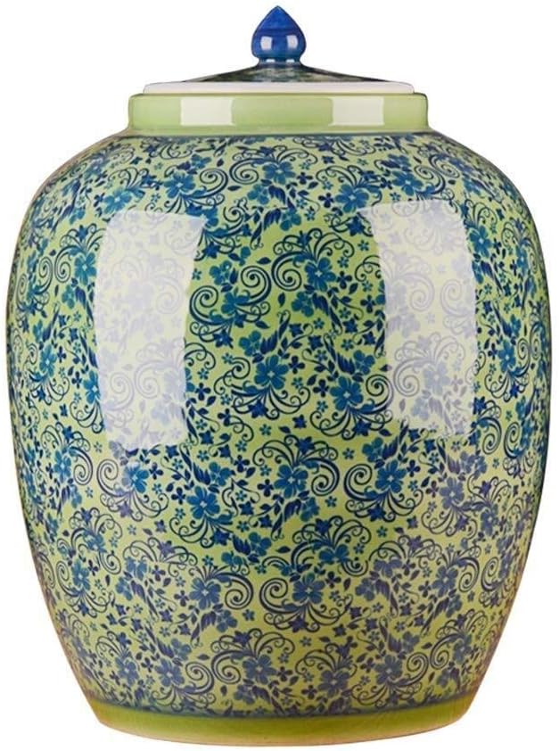 Getreidebehälter Keramik Getreide Küche Reis Lagerung Runde Abdeckung