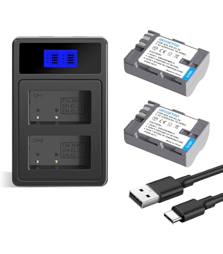 Amazon.com : Camera AC Power Adapter for Nikon D90 D80 D70 D70S